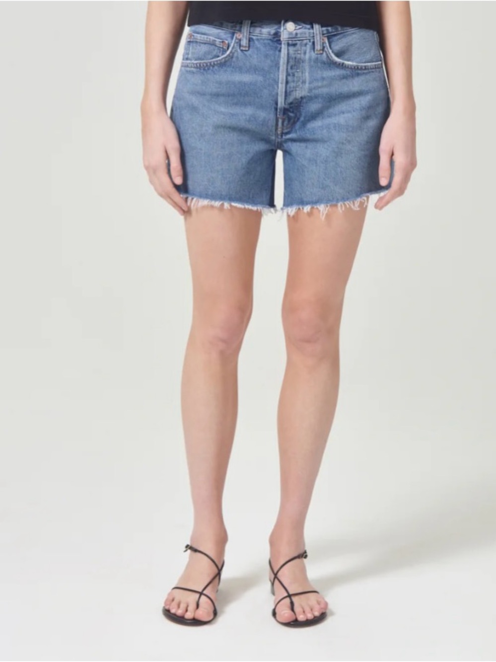 Agolde Parker Long Shorts